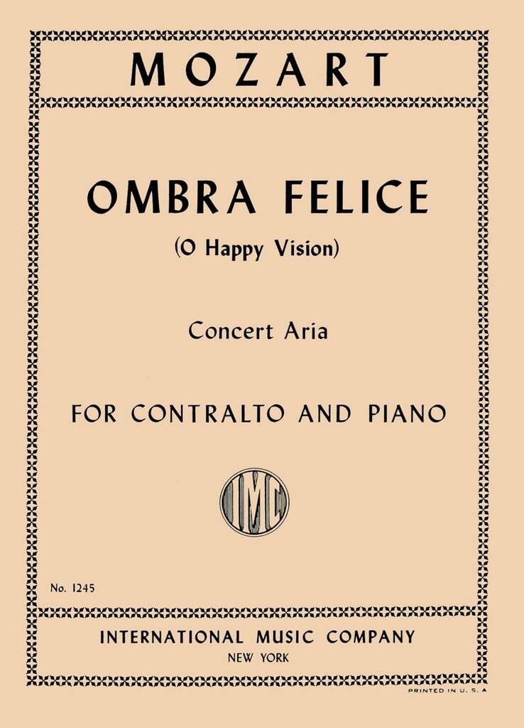 Ombra Felice (Alto)